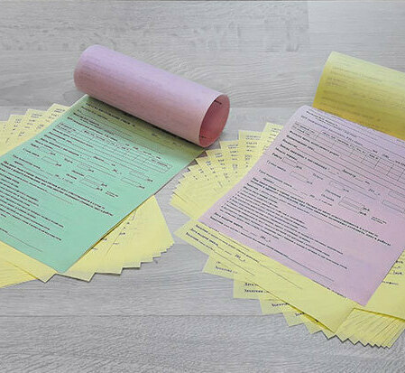 САМОКОПИРУЮЩИЕСЯ БЛАНКИ